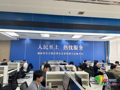 社保聯合運維中心 數據不擁堵，群眾少跑腿，貿易咨詢更便捷